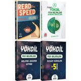 Akın Dil Eğitim YÖKDİL Read For Speed 1 - Fen Bilimleri Deneme Sınavları - Kelime - Okuma - Özgün Sorular – 5 Deneme