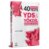 Akın Dil Eğitimi Akın Dil YDS YÖKDİL 40 ADVANCED Tests Soru Bankası