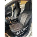 Akıncı Fiat Egea Arka Sırt Arka Oturma 2 1 Model Gri Taytüyü Siyah Deri Karışımı Gri Ip