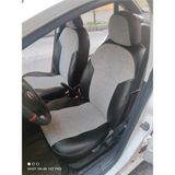 Akıncı Oto Kılıf Fiat Linea Arka Sırt Arka Oturma Tek Parça Gri Keten Siyah Deri Karışımı Gri Ip