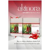 Akinora Biberli Masaj Jeli Kremi 500 ml (2× 500 Ml)