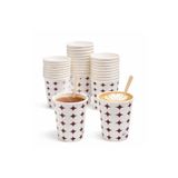 Akış 7 Oz Karton Bardak 3000 Adet Tek Kullanımlık Çay ve Kahve Bardağı 200 ml