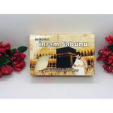 Akışık Kokusuz Ihram Sabunu 100 gr. (Saç ve Cilt Için)-Odorless Ihram Soap - İhram Sabunu