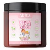 Akita % 100 Doğal Bebek Bakım Kremi Gül 100 ml