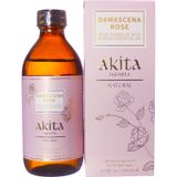 Akita %100 Doğal Yağı Alınmamış Cam Şişe 200 ml Gül Suyu