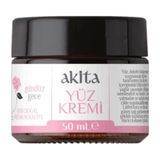 Akita Doğal Yüz Kremi Gül 50mL