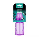 Akıtmaz Pipetli Bardak Mor 270 Ml (2 Adet)