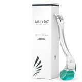 AKIYRO Derma Roller titanyum - 0,30 mm mikro iğne silindiri kılıf ile - 192 mikro iğneleme dermal aracı yüz, kafa derisi ve vücut için - evde mikro iğne cilt bakım cihazı kadınlar ve erkekler için