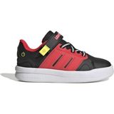 AKJ6998 Adidas Lıghtorama Court El C Çocuk Spor Ayakkabı Siyah - Siyah - Kırmızı