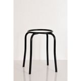 AKK TİCARET 1 ADET TABURE İSKELETİ SİYAH BOYALI İSKELET YÜKSEKLİK 41.5 CM