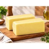 Akkaya 2 Adet Tam Yağlı Blok Kars Kaşar Peyniri | 1kg (Kars Üretimi) - 2 kg