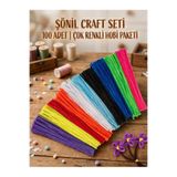 Akkaymak Şönil (Çiçek Yapım Teli) 30 cm 100 Adet