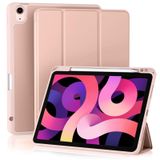 Akkerds iPad Air 5. Nesil Kılıf 2022/ iPad Air 4. Nesil Kılıf 2020 10,9 İnç Kalem Tutuculu [Otomatik Uyku/Uyanma], iPad Air 5/4 Kılıf için Üç Katlı Stantlı Akıllı Kılıf, Gül Pembesi