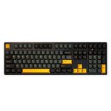 Akko 3108rf Black Gold Frost Pink Switch Kablosuz İngilizce Mekanik Gaming Klavye siyah