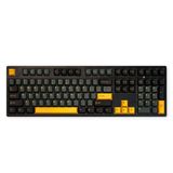 Akko 3108RF Black Gold Frost Pink Switch Kablosuz Ingilizce Mekanik Gaming Klavye