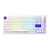 Akko Mod 007B PC Blue On White RGB Kablosuz Hotswap Mekanik Gaming Klavye
