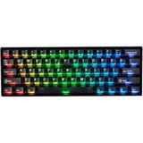 Akko Monsgeek FUN60 Max Black Hall Effect Glare Manyetik Switch 8k Hz Argb Hotswap Mekanik Gaming Klavye - Siyah - Standart