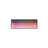 AKKO MONSGEEK FUN60 Max Shine-Through Black-Pink Gradient HE Manyetik ARGB Kablosuz Mekanik Klavye