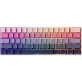 Akko Monsgeek FUN60 Max Shine-Through Phantom Pink Hall Effect Manyetik Switch Argb Kablosuz Hotswap Mekanik Gaming Klavye - 24