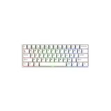 Akko Monsgeek Fun60 Max White He Glare Manyetik 8K Hz Argb Kablosuz Hotswap Türkçe Mekanik Gaming Klavye
