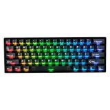 Akko Monsgeek Fun60 Pro Black Hall Effect Glare Manyetik Switch 8K Hz Argb Kablosuz Hotswap Türkçe Mekanik Gaming Klavye