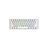 Akko Monsgeek Fun60 Pro White He Glare Manyetik 8k Hz Argb Kablosuz Hotswap Türkçe Mekanik Gaming Klavye Beyaz