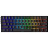 Akko Monsgeek FUN60 Ultra Shine-Through Black Hall Effect Manyetik Switch ARGB Kablosuz Hotswap Mekanik Gaming Klavye