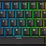 Akko Monsgeek FUN60 Ultra Shine-Through Black TMR Hall Effect Manyetik Switch ARGB Kablosuz Hotswap Mekanik Gaming Klavye