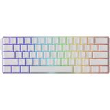Akko Monsgeek FUN60 Ultra Shine-Through White Hall Effect Manyetik Switch Argb Hotswap Mekanik Gaming Klavye - Standart