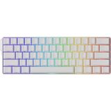 Akko Monsgeek FUN60 Ultra Shine-Through White Hall Effect Manyetik Switch ARGB Kablosuz Hotswap Mekanik Gaming Klavye