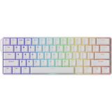 Akko Monsgeek FUN60 Ultra Shine-Through White Tmr Hall Effect Manyetik Switch Argb Hotswap Mekanik Gaming Klavye - Standart