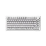 Akko Monsgeek M1 V5 He White Transparent Astroaim Manyetik Switch 8k Hz Hall Effect Hotswap Rgb Kablosuz Ingilizce Gaming Klavye