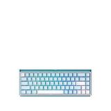 Akko Ray68 He Blue White %65 Astroaim Magnetic Switch 8k Hz Hall Effect Hotswap Argb Kablosuz İngilizce Mekanik Gaming Klavye - Açık Mavi