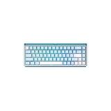 Akko Ray68 He Blue White %65 Astroaim Magnetic Switch 8k Hz He Hotswap Kablosuz İngilizce Mekanik Klavye Renkli