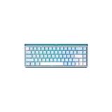 Akko Ray68 HE Blue White %65 AstroAim Magnetic Switch 8K Hz HE Hotswap Kablosuz İngilizce Mekanik Klavye