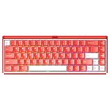 Akko RAY68 He Misty Red White Astroaim Manyetik Switch Kablosuz Gaming Klavye