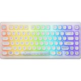 Akko x Cinnamoroll Acr TOP75B Özel Seri Creamy Cyan Switch Rgb Kablosuz Hotswap Mekanik Gaming Klavye - Beyaz - Standart