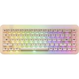 Akko YU01 Antique Jade Rgb Kablosuz Hotswap Mekanik Gaming Klavye - Koyu Kahverengi