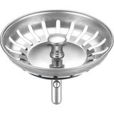 Akkor Çöpmak Paslanmaz Evye Mutfak Lavabo Sifonu | Gider Metal Tıpa Süzgeci