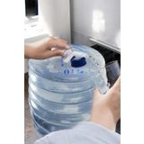 Akkoyunlu home Katlanır Musluklu Su Damacanası Piknik Damacanası Araç içi Taşınabilir Su Bidonu 5L
