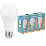 Akkurtlar Led Ampül 3000K Sarı Işık 15 Watt - 100 Watt 3'Lü Paket