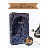 AKLIMDASIN Geri Akış Tütsü & Oda Kokusu Doğal Geri Akış Tütsü | Oda Kokusu | Şelale Tütsü 10 Adet Kutulu Meditasyon Tütsüsü