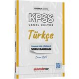 Aklımdavar Yayıncılık KPSS Türkçe Kasırga Soru Bankası