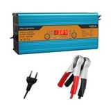 aklow akyoleticaret 12V-40A Akü Şarj Cihazı Jel Kuru Asitli Akülere Uygun (Lithium-Ion Pil ve Akülere Uygun Değildir) - Çok Renkli