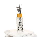 aklow akyoleticaret 230 ml Kristal Cam Şişe Dark Amber Oda Kokusu - Çok Renkli - 1
