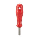 aklow akyoleticaret 4785196330 Manyetik Bits Tutucu Tornavida Kısa, Kırmızı, 6.3X30 - Çok Renkli