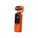 aklow akyoleticaret 4K Hd Taşınabilir Vlog Spor ve Aksiyon Kamerası; 2.0" Döndürülebilir IPS Ekran, Gimbal, 48 Megapiksel, Mp4, Micro Sd - Çok Renkli
