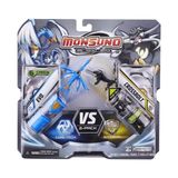 aklow akyoleticaret 70245551 Monsuno Battle Pack No. 2 Evo ve Crossbolt Oyuncak Figür Seti - Çok Renkli