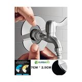 aklow akyoleticaret 7x2.5 cm Paslanmaz Çelik Musluk Aynası Taharet Muslu Halkası Batarya Rozeti Boru Gizleme Aparatı Sonradan Takılabilir, Kendinden Yapışkanlı 316 Çelik - Renkli