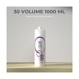 aklow akyoleticaret %9 Krem Oksidan, 30 Volume, 1000 ml - Çok Renkli